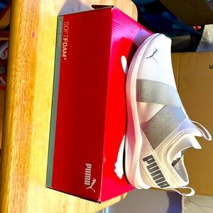 Puma slip on metallic